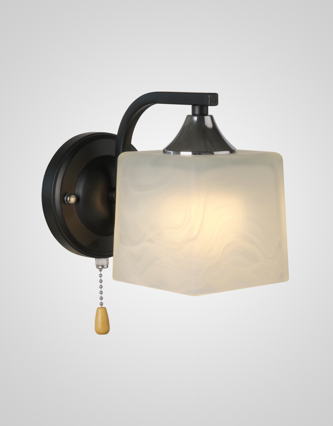 Настенный светильник P6520-1W BK 000050566