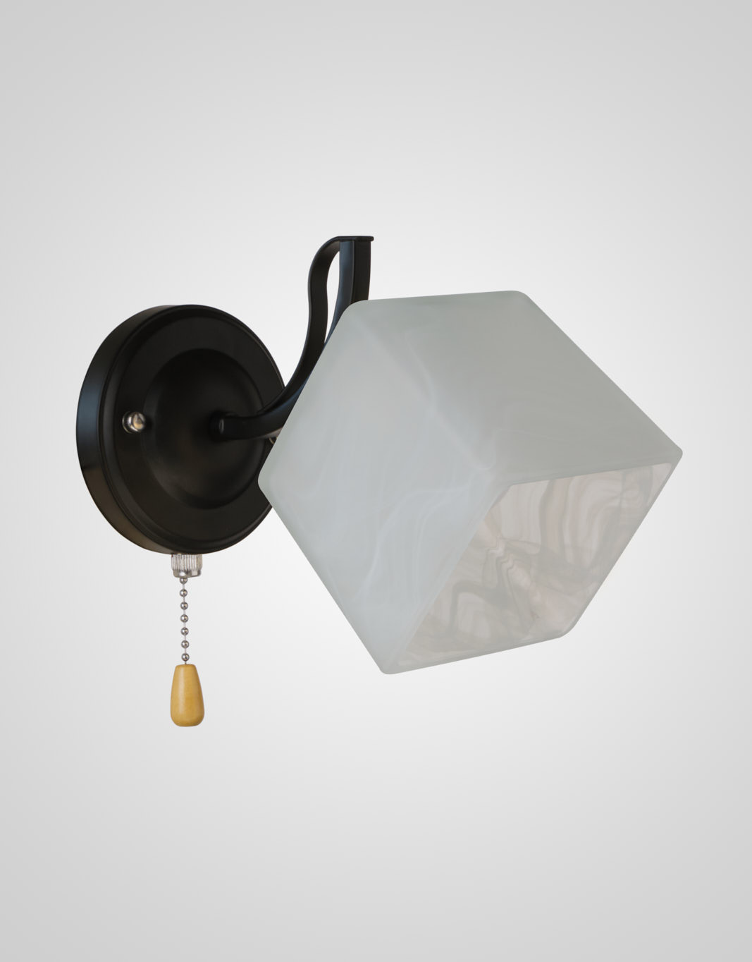 Настенный светильник P5507-1W BK 000050569