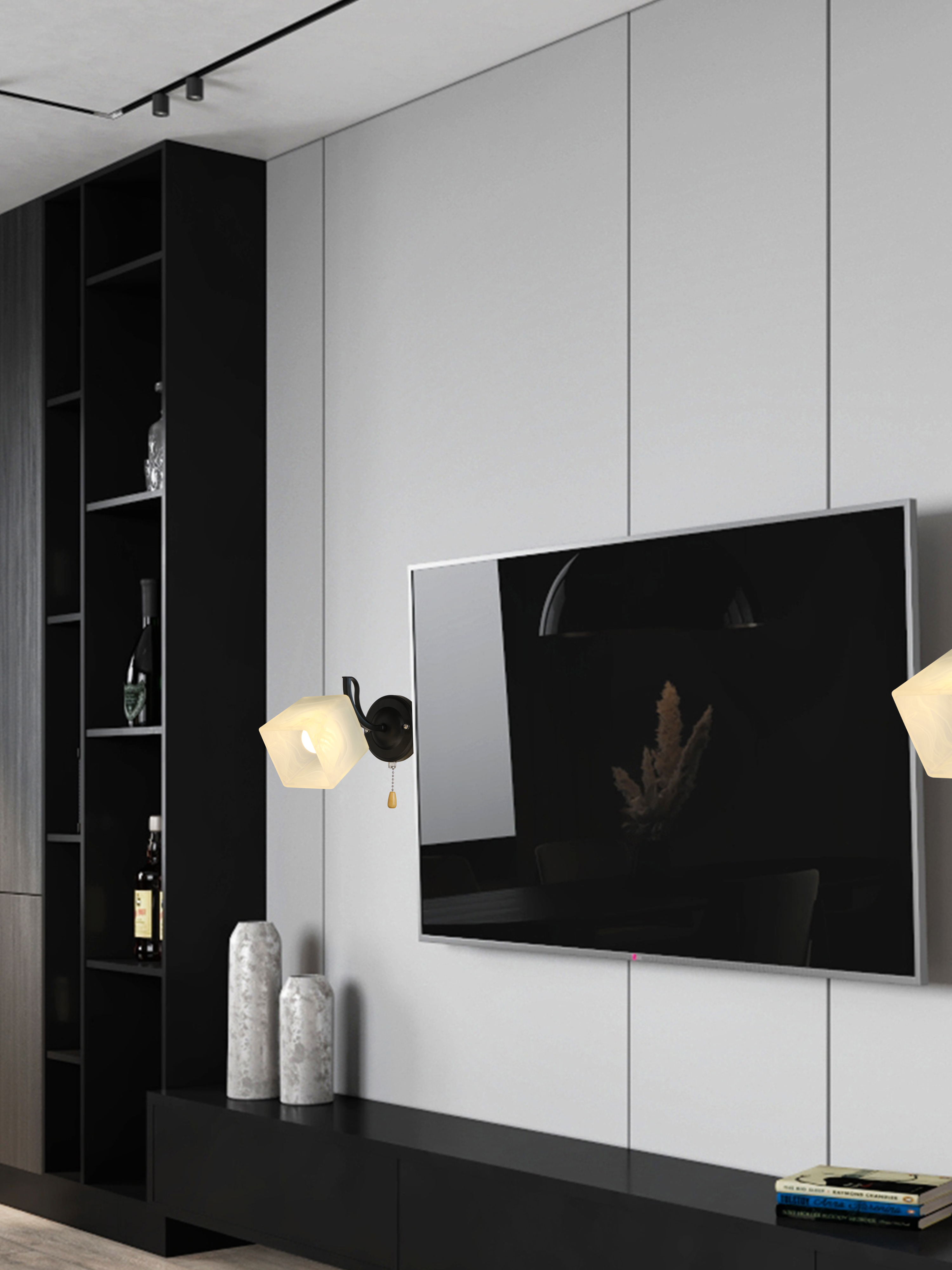 Настенный светильник P5507-1W BK 000050569