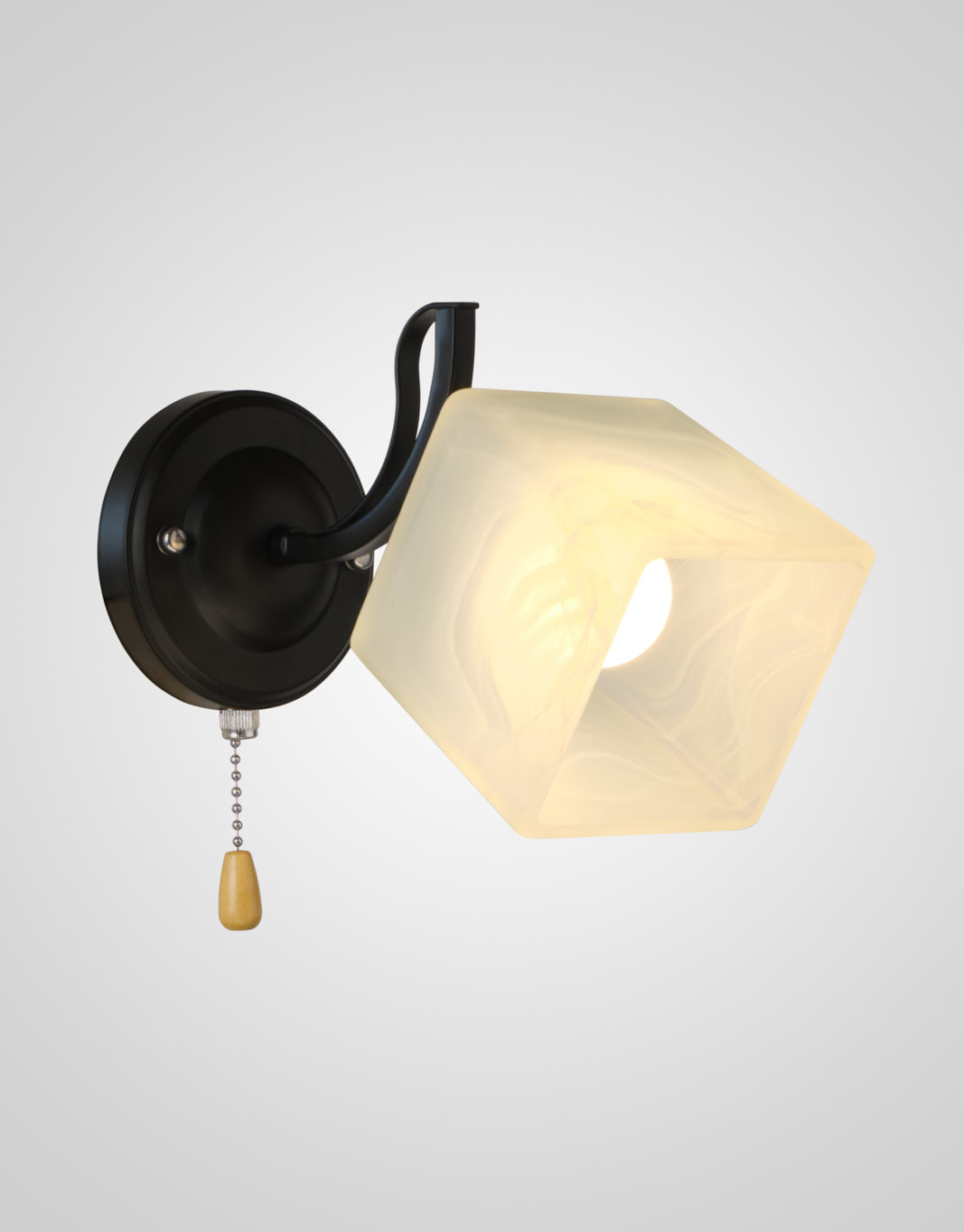 Настенный светильник P5507-1W BK 000050569