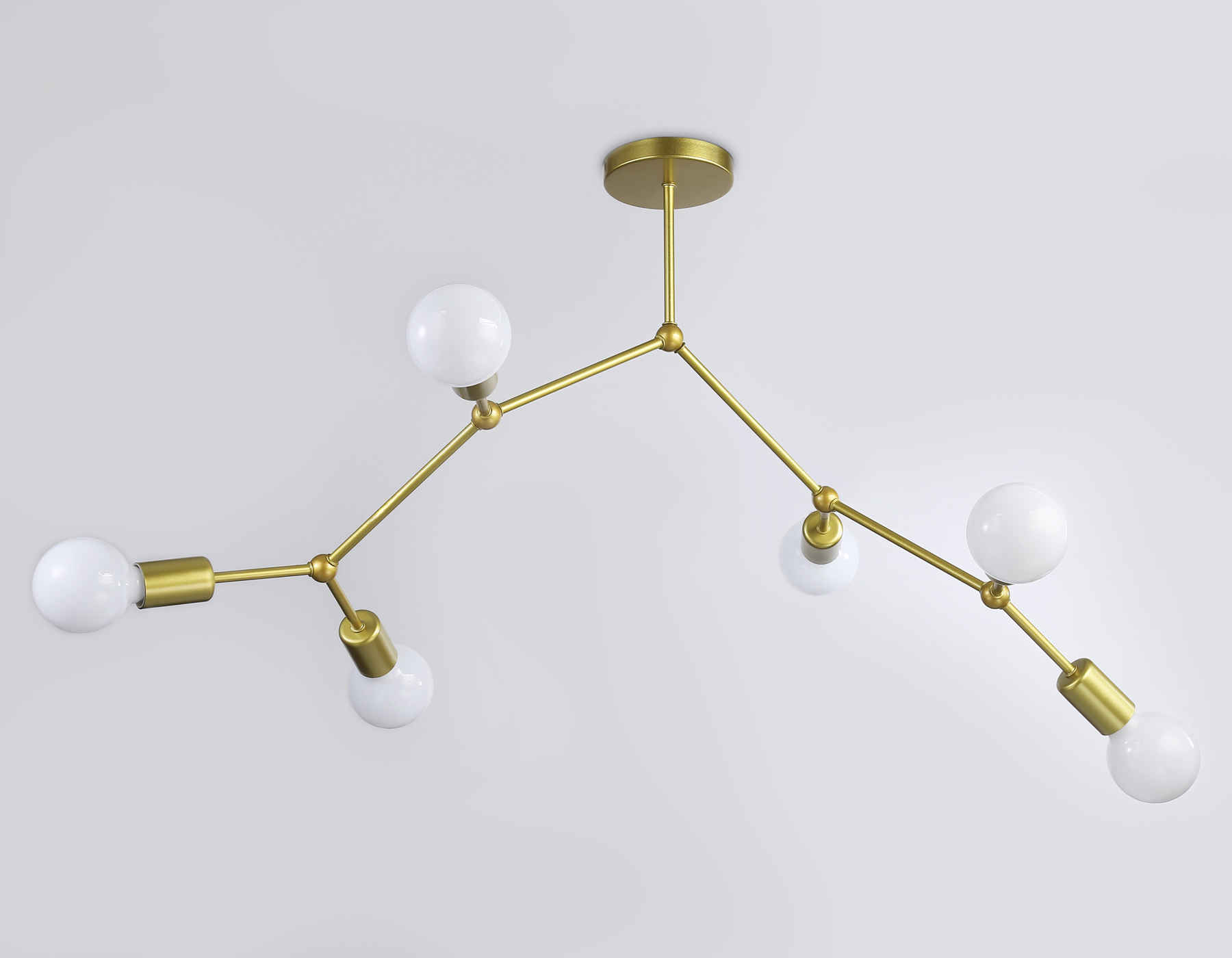 TR8038/6 BS латунь E27*6 max 40W D670*590