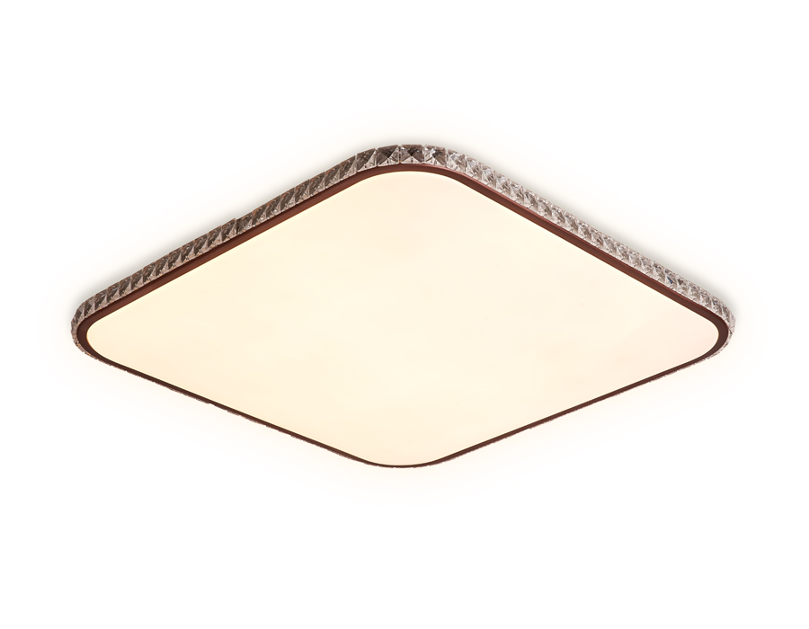 FF76 WH/CF белый/кофе 72W+30W 490*490*60 (ПДУ ИК)