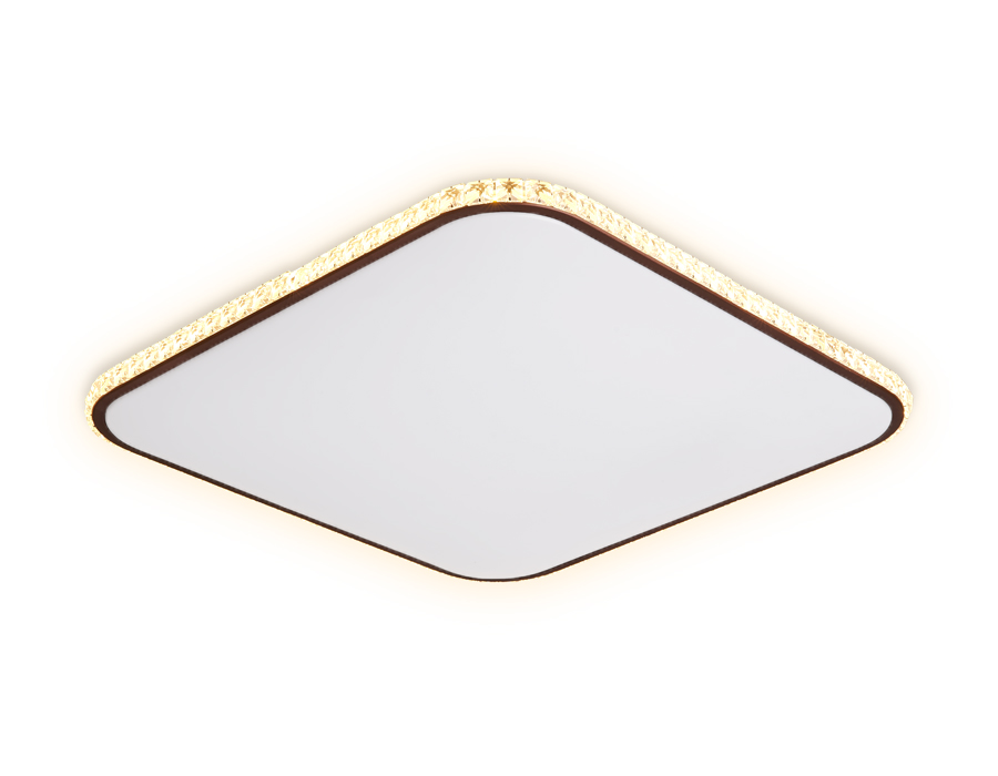 FF76 WH/CF белый/кофе 72W+30W 490*490*60 (ПДУ ИК)