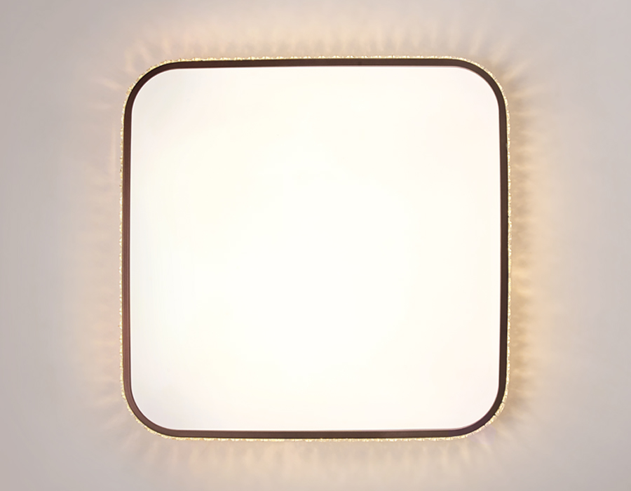 FF76 WH/CF белый/кофе 72W+30W 490*490*60 (ПДУ ИК)