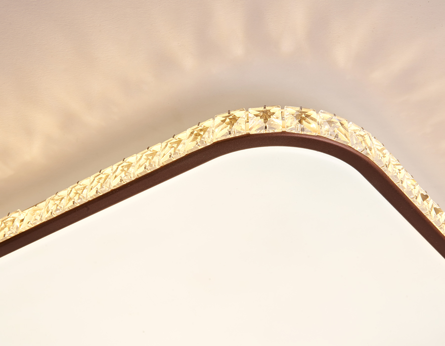 FF76 WH/CF белый/кофе 72W+30W 490*490*60 (ПДУ ИК)