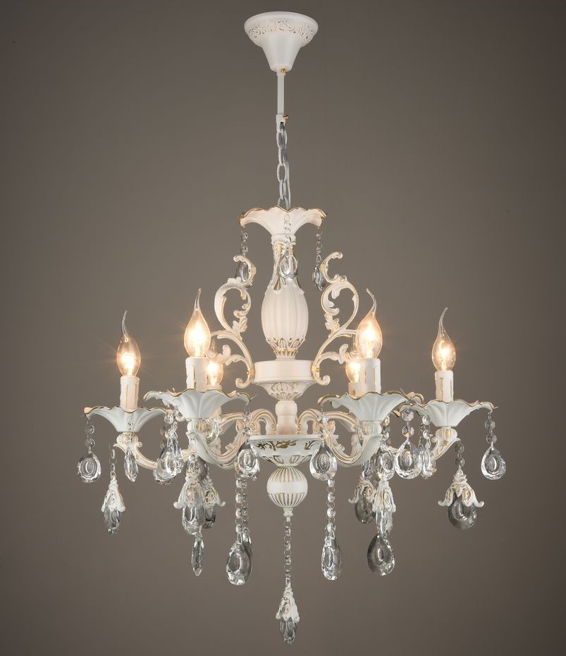 Подвесная люстра P7401-6 WT+GD 000025726