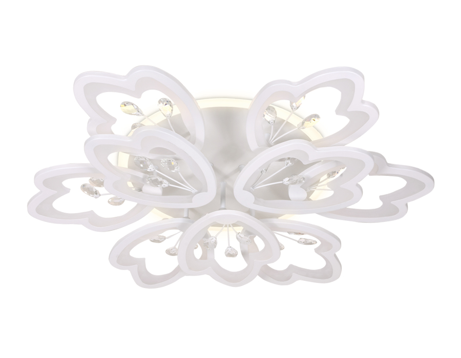 FA511/6+3 WH белый 252W+40W 3000K/6400K D750*120 (ПДУ РАДИО 2.4)