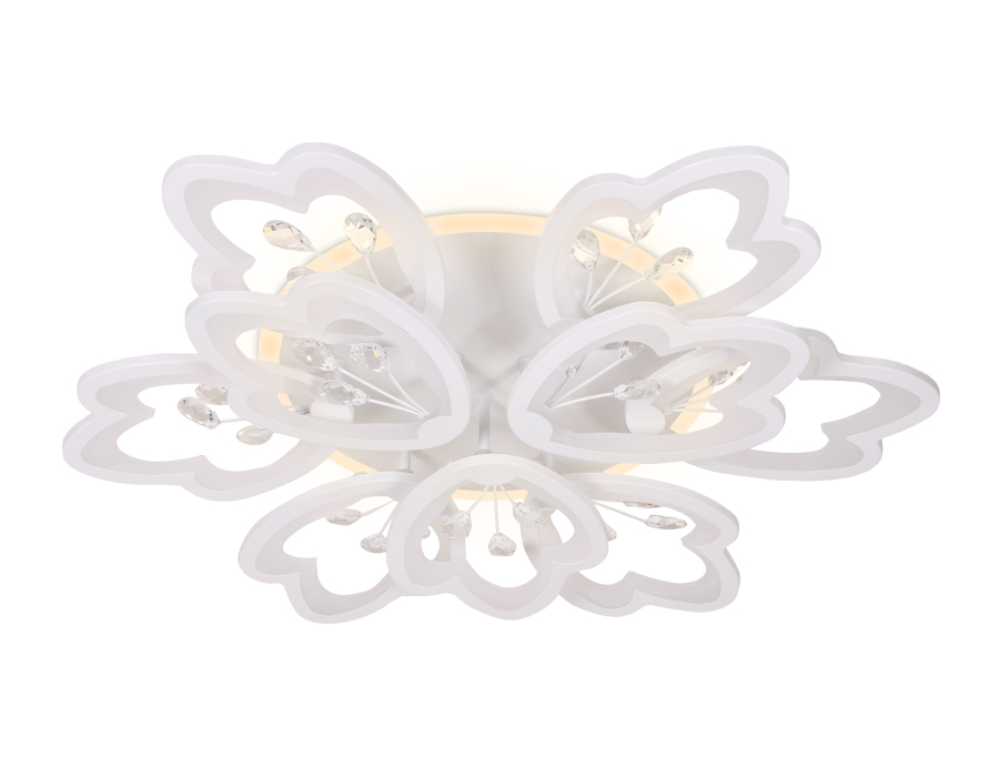 FA511/6+3 WH белый 252W+40W 3000K/6400K D750*120 (ПДУ РАДИО 2.4)