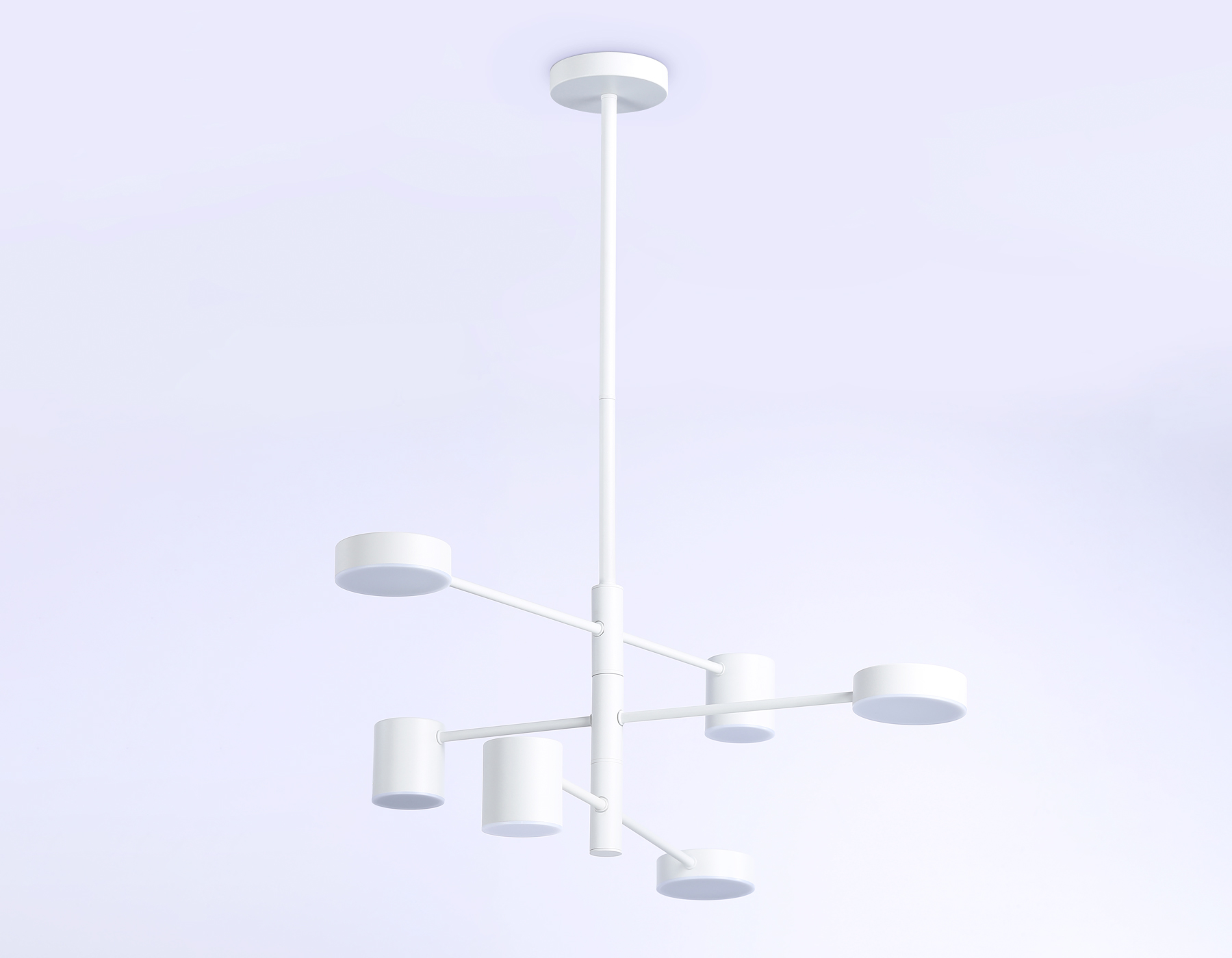 FL51684/6 WH белый 3000K/4200K/6400K 36W D700*930 (Без ПДУ)