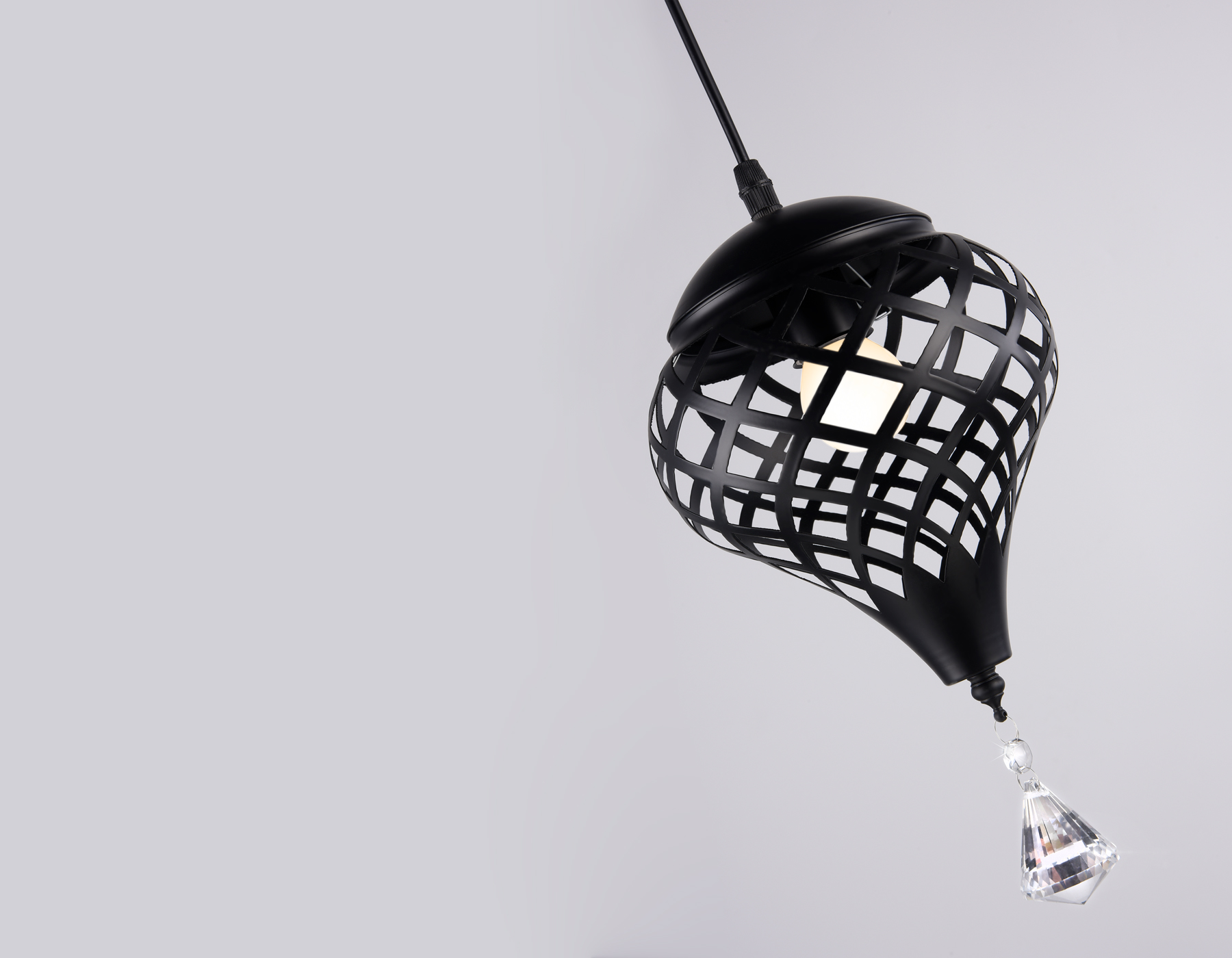 TR8442 BK черный E27 max 40W D170*800