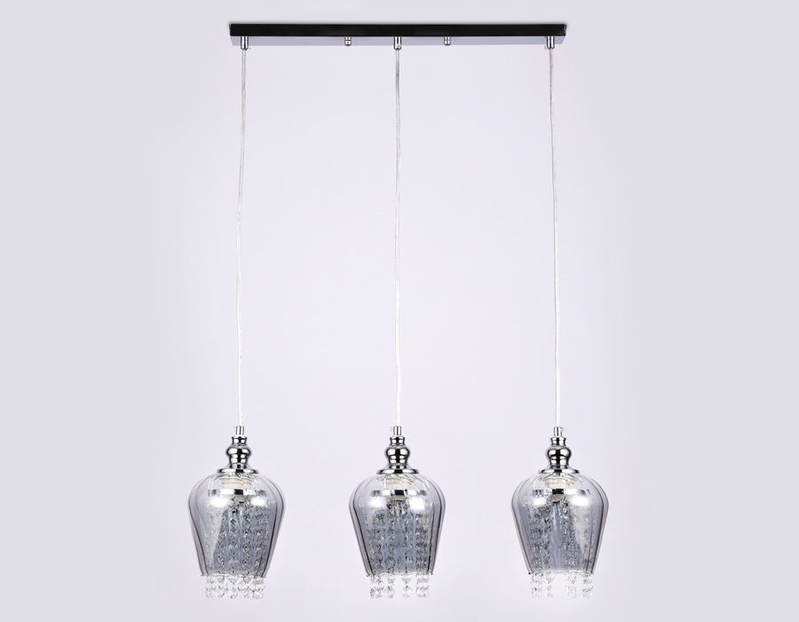 TR3613/3 CH/SM хром/дымчатый E27/3 max 40W 570*140*920