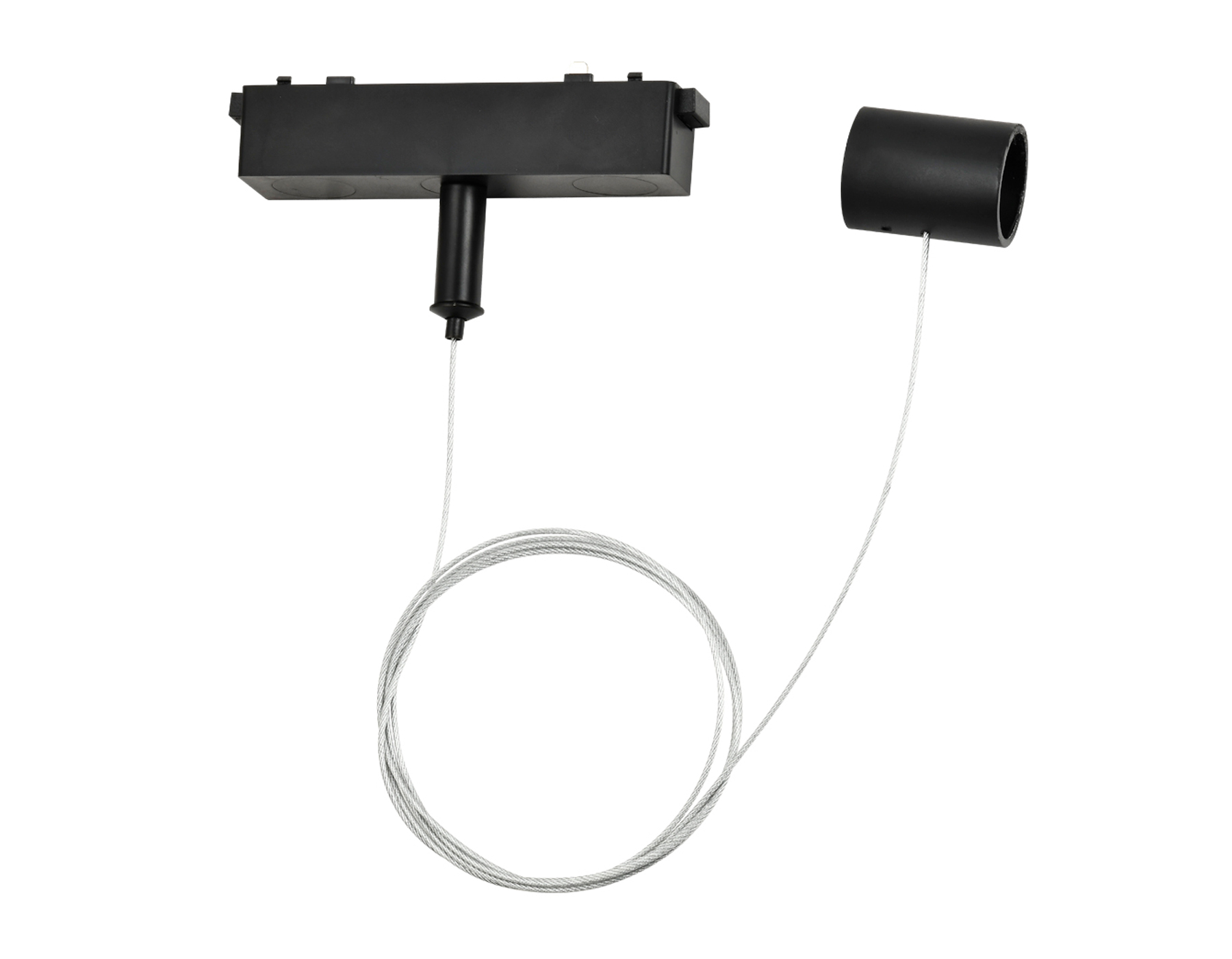 GL4310 BK черный подвес для трековых светодиодных гибких светильников 1.5m