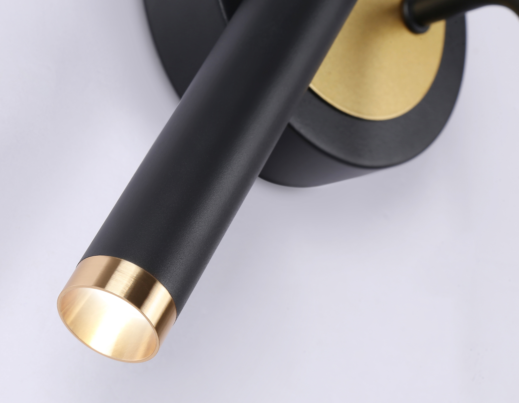 FL51652/1+1 BK/GD черный/золото 10W 4200K 500*227*90