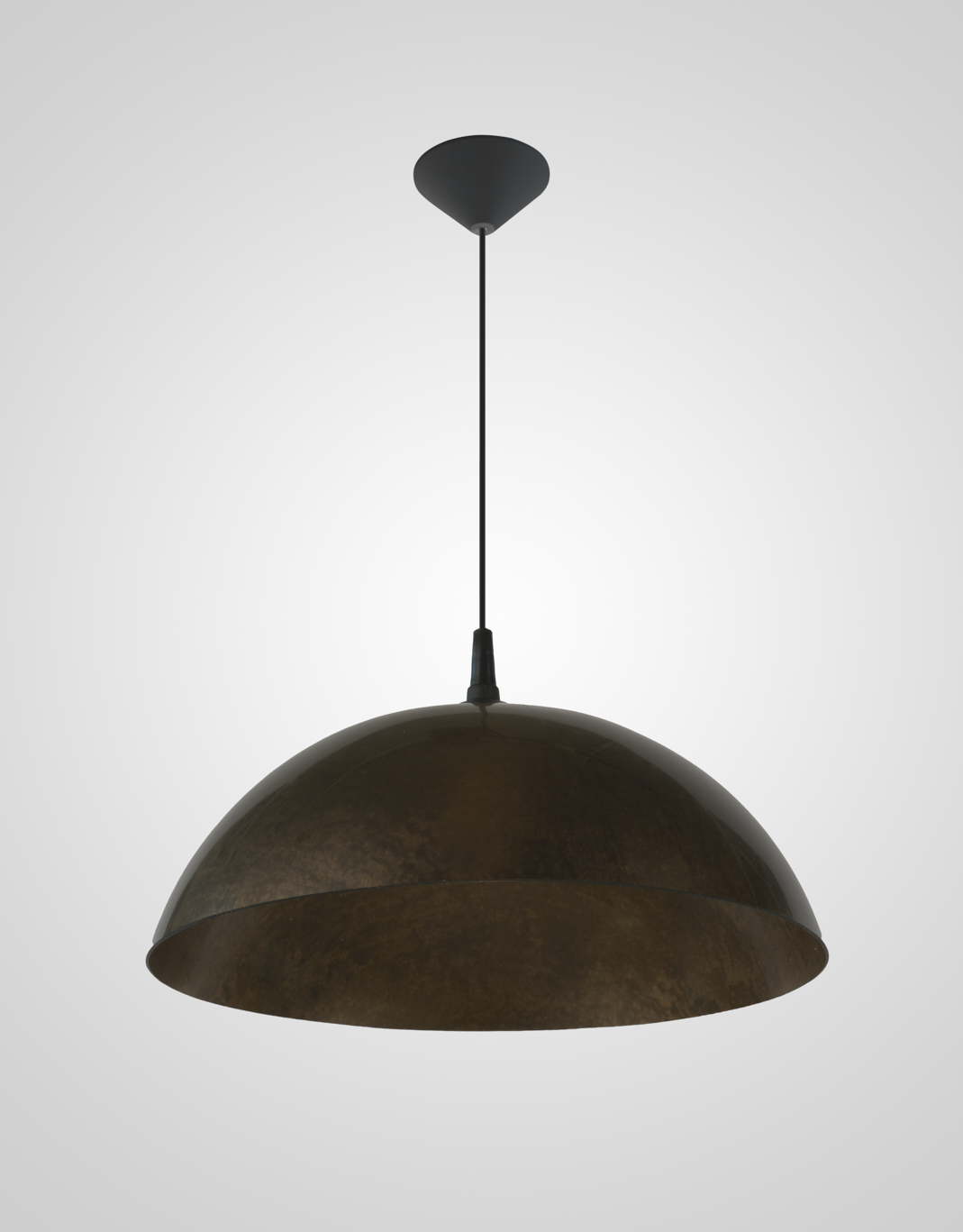 Подвесной светильник PL-001-1P-400 GD+BK 000064579