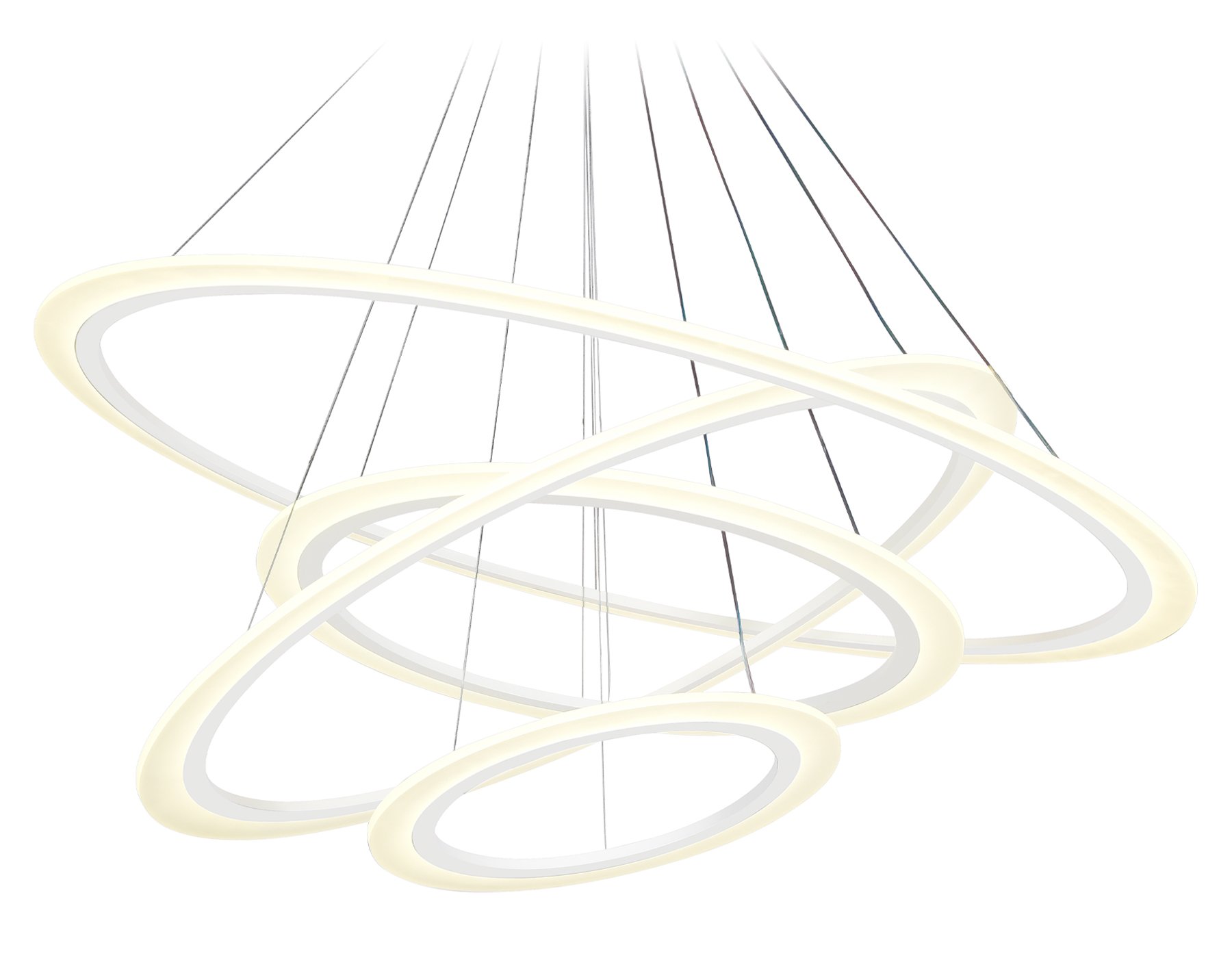 FA4363/4 WH белый 235W 3000K/4200K/6400K D1000*870 (ПДУ РАДИО 2.4G)