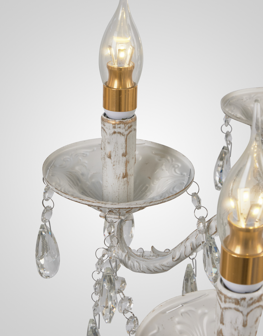 Подвесная люстра P7847-8 WT+GD 000022566