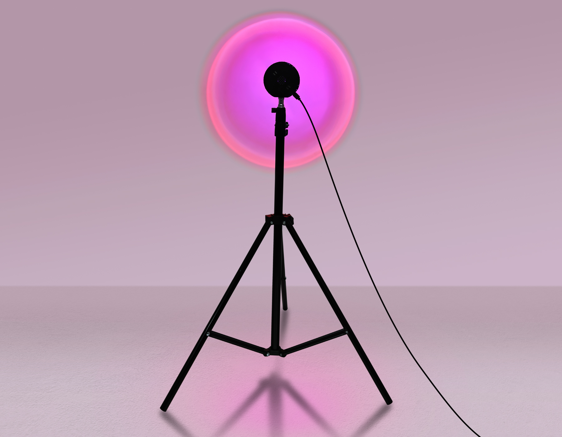 DE8387 BK черный LED RGB 3W (ПДУ RGB)