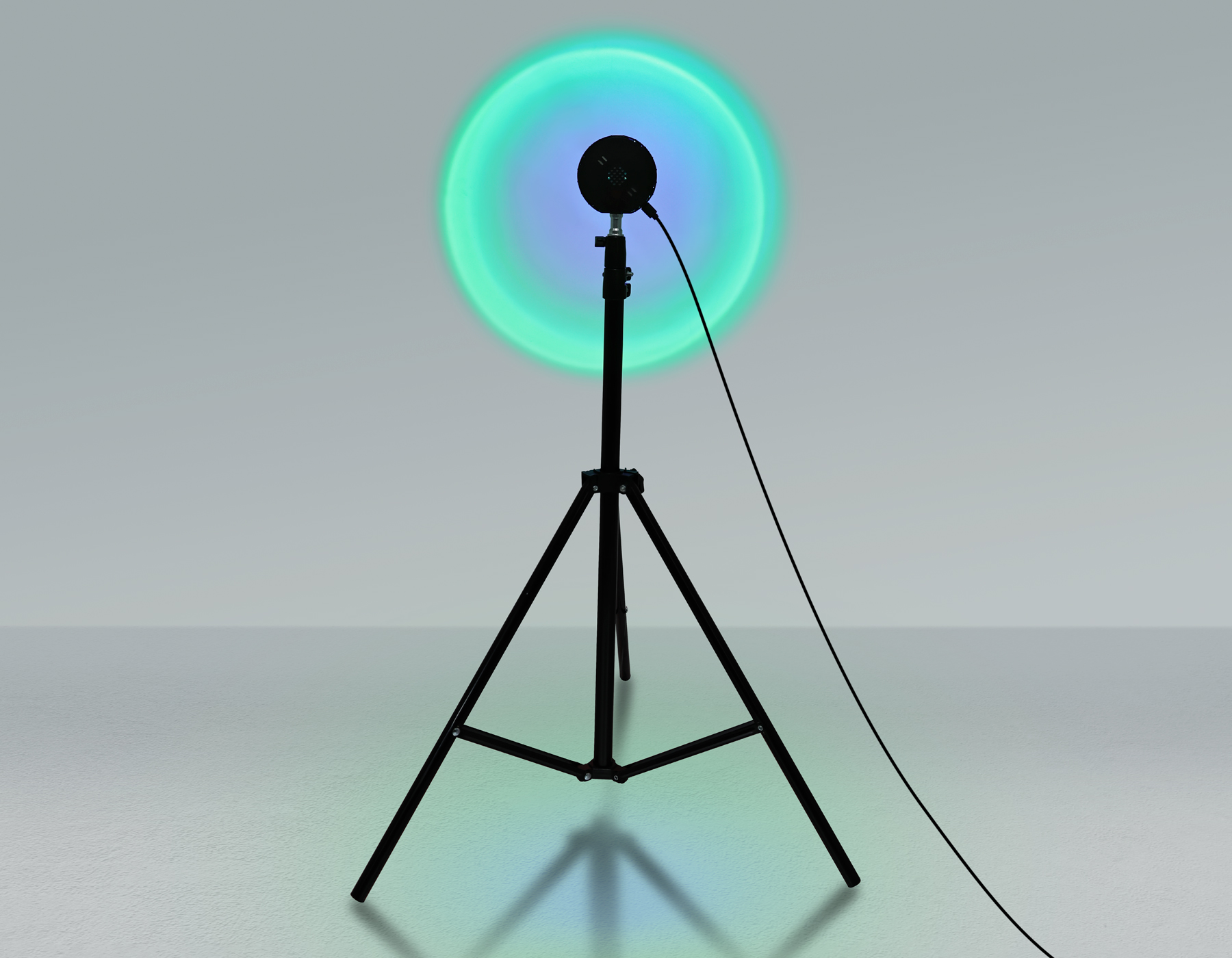 DE8387 BK черный LED RGB 3W (ПДУ RGB)