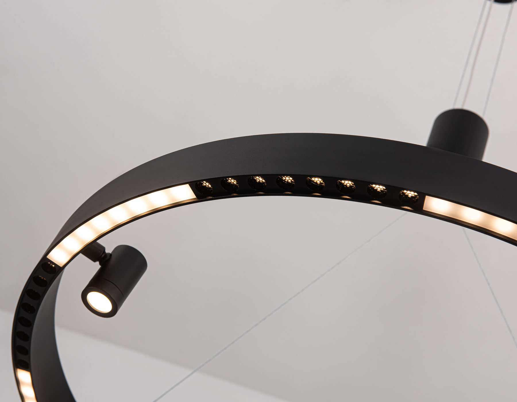 FL5845/1+3 BK черный 40W 3000K/4200K/6400K D600*1200 (без ПДУ)