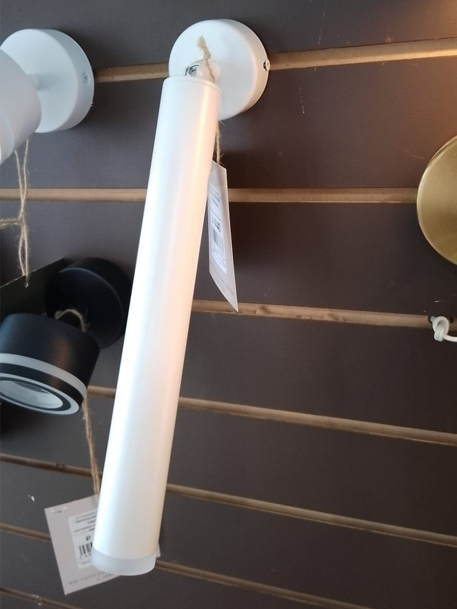 357888 OVER NT19 068 белый Накладной светильник IP20 LED 3000K 10W 160-265V