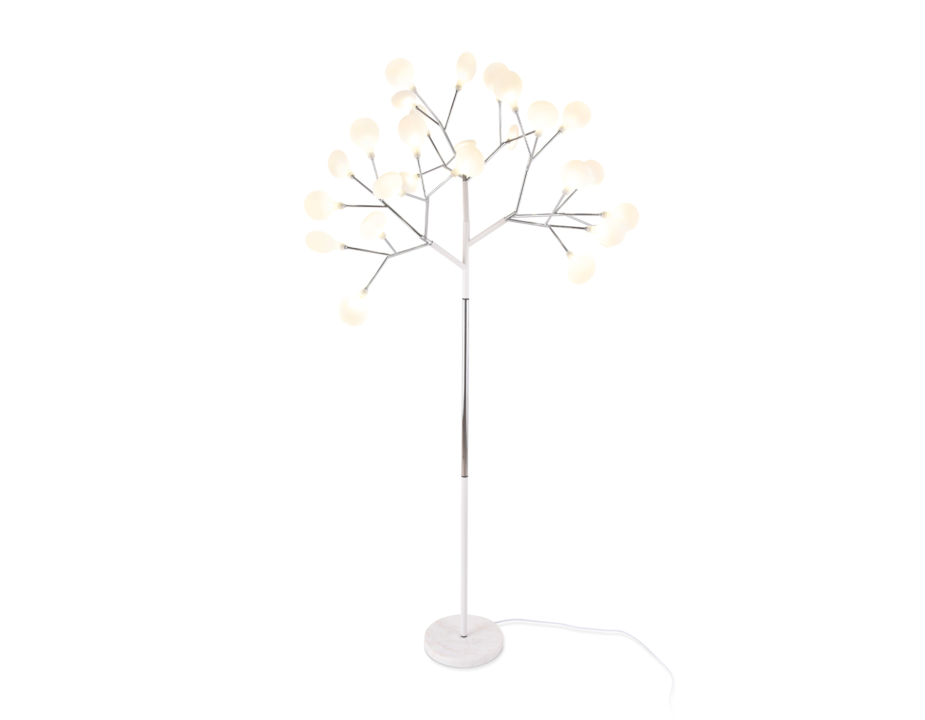 TR3029/27 WH/CH белый/хром G4/27 max 20W D840*1700