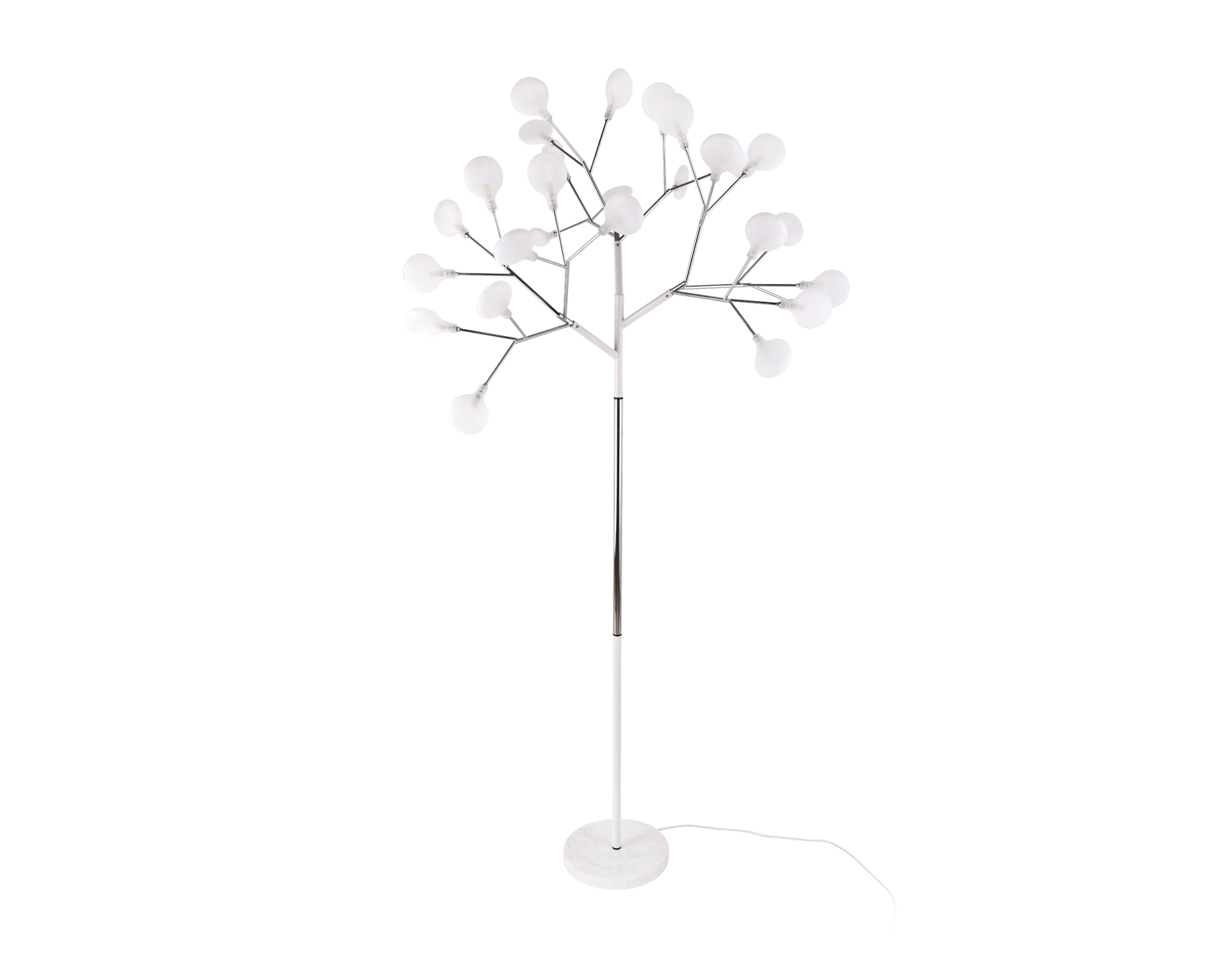 TR3029/27 WH/CH белый/хром G4/27 max 20W D840*1700