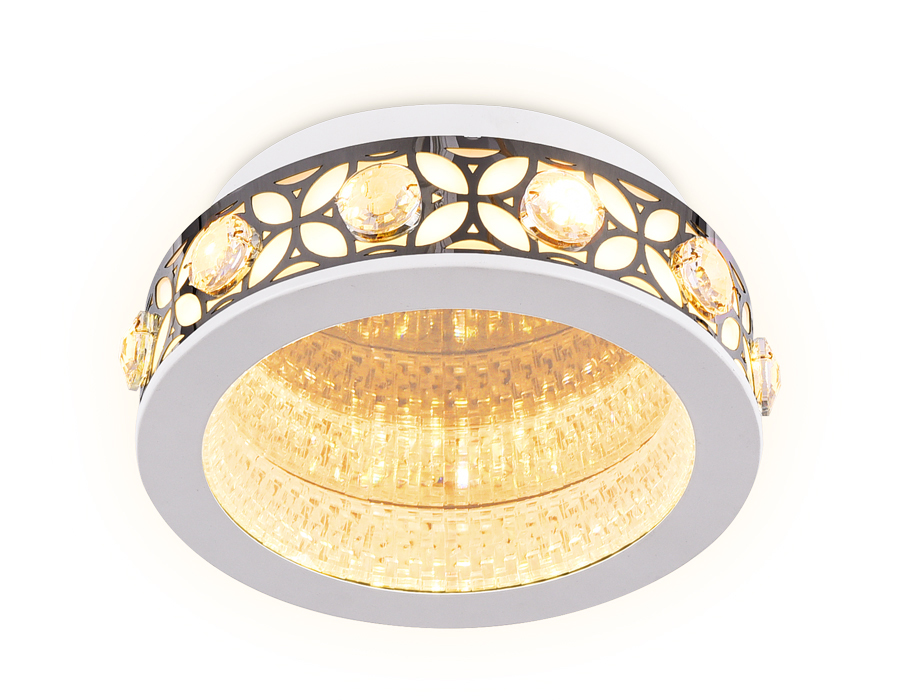 FA9420 WH/CH белый/хром 3000K 16W D200*80