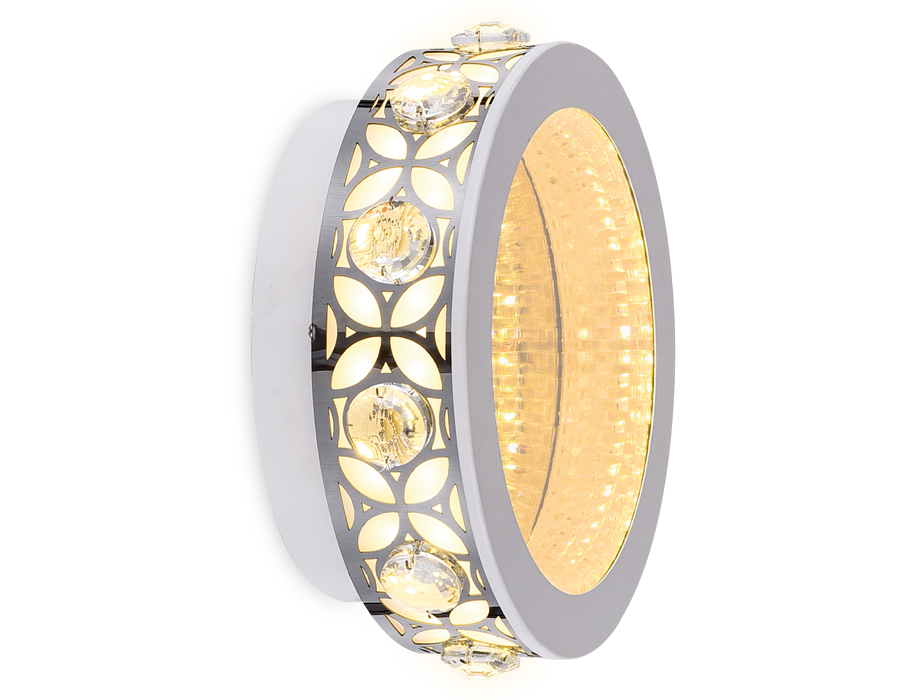 FA9420 WH/CH белый/хром 3000K 16W D200*80