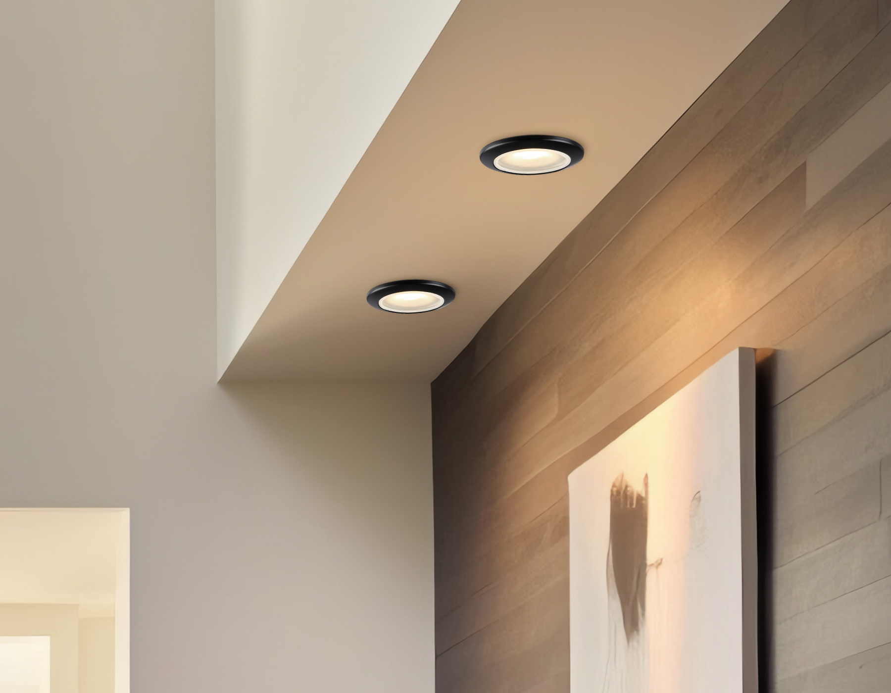 TN111 BK черный IP44 GU5.3 D93*33