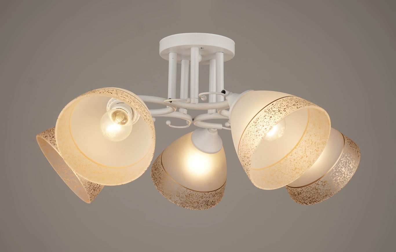 Потолочная люстра P6322-5 WT 000054517