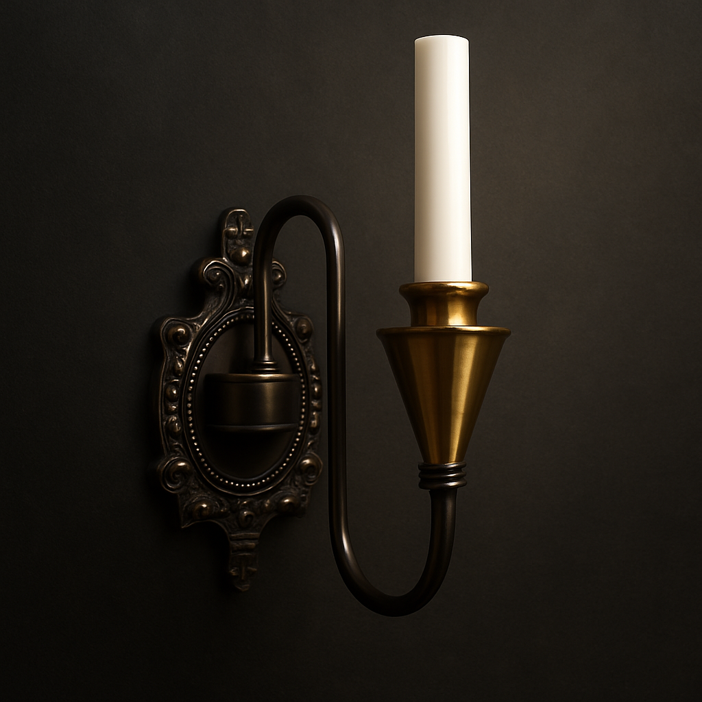 Настенный светильник PL5823-1W BK+AB 000067333