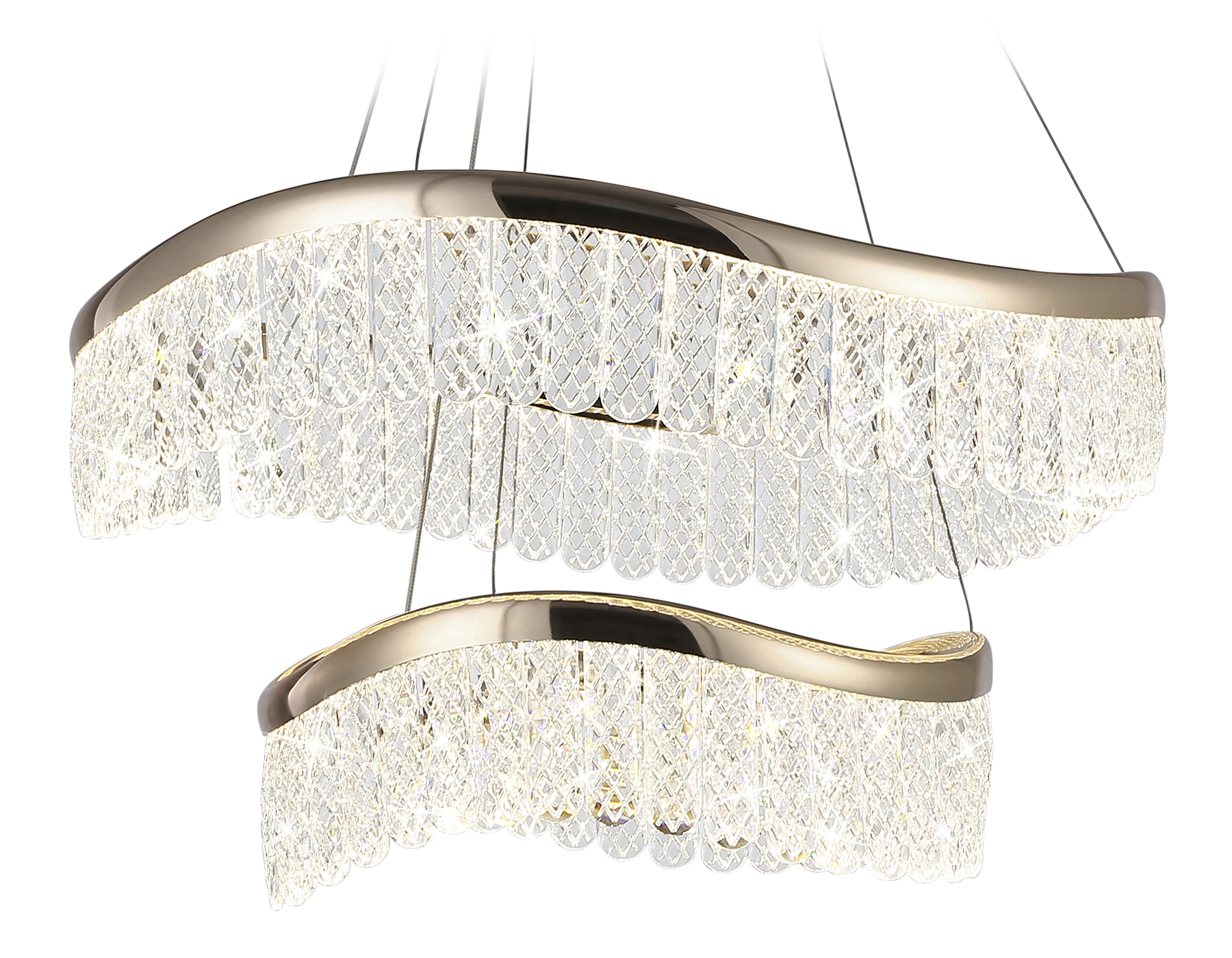 TR49728/2 GD золото 68W 3000K/4200K/6400K D600*1010 (Без ПДУ)