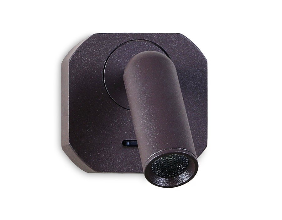 FW283 SCF кофе песок LED 4200K 3W 66*66*65