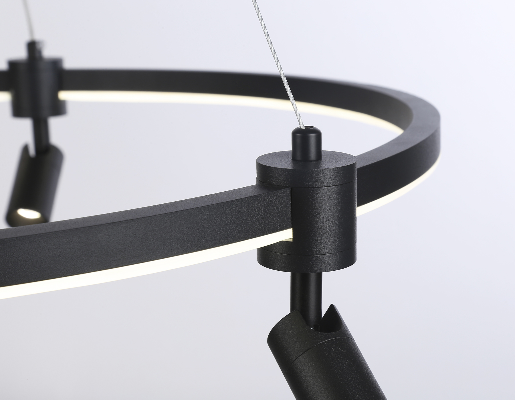 FL5293/1+3 BK черный 54W 3000K/4200K/6400K+4200K D600*1200 (ПДУ ИК)