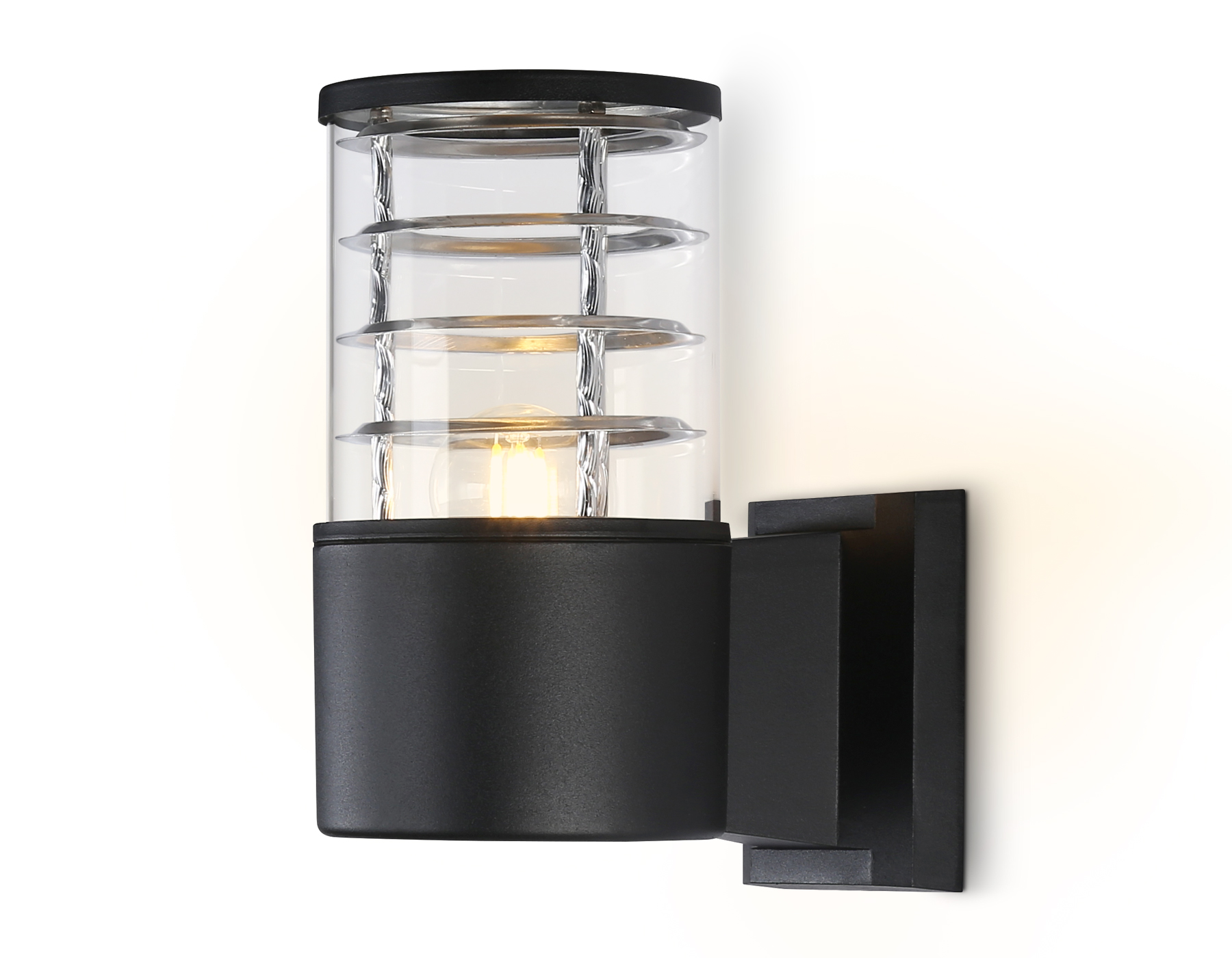 ST2522 BK/CL черный/прозрачный IP54 E27 max 11W 200*110*155