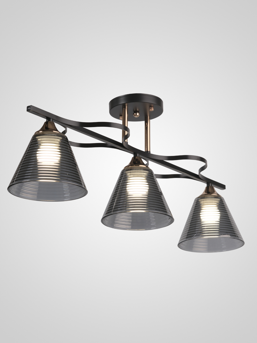 Потолочная люстра SL8516-3 CF+GD 000066026