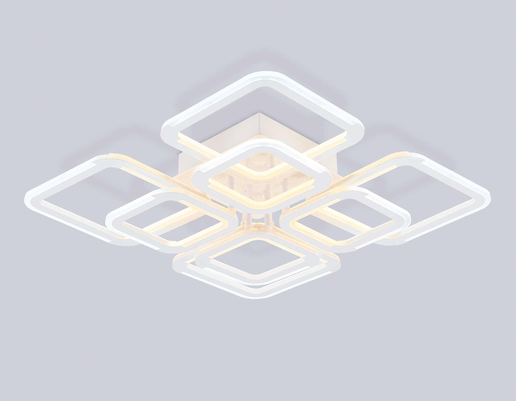 FA8950/4+4 WH белый 101W 3000-6000K 540*540*120 (ПДУ ИК)