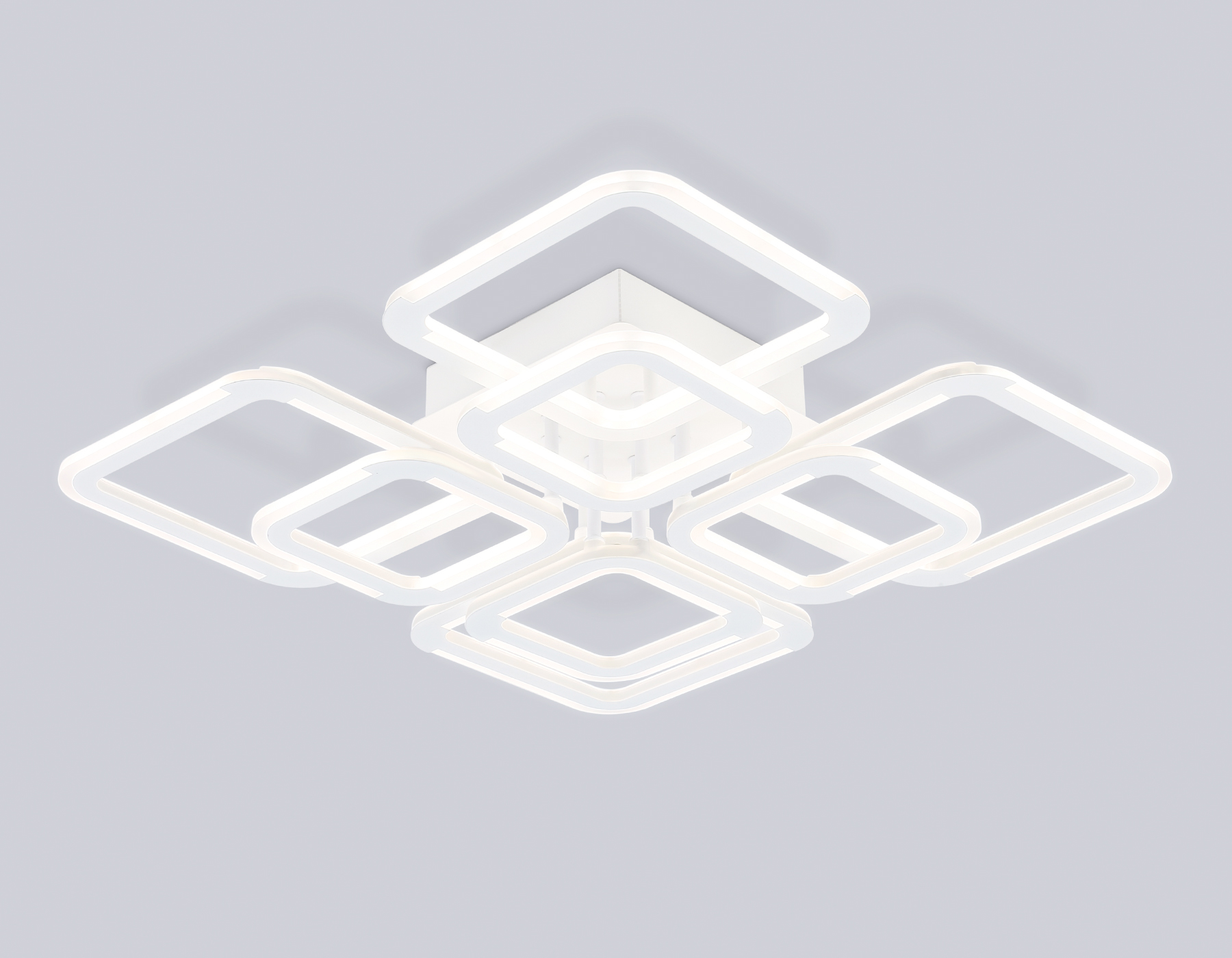 FA8950/4+4 WH белый 101W 3000-6000K 540*540*120 (ПДУ ИК)