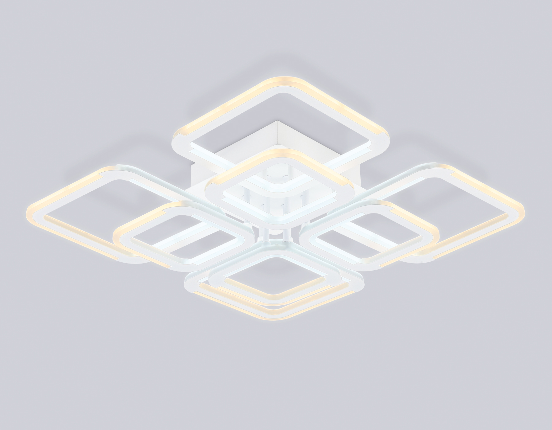 FA8950/4+4 WH белый 101W 3000-6000K 540*540*120 (ПДУ ИК)