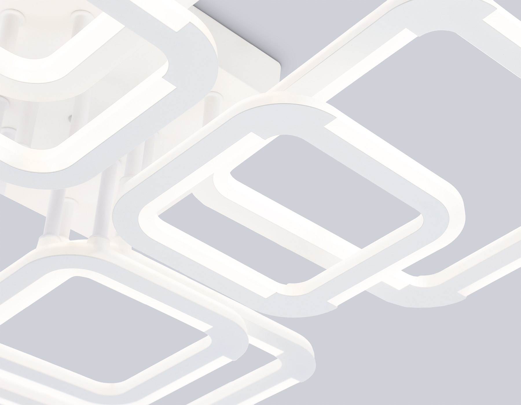 FA8950/4+4 WH белый 101W 3000-6000K 540*540*120 (ПДУ ИК)