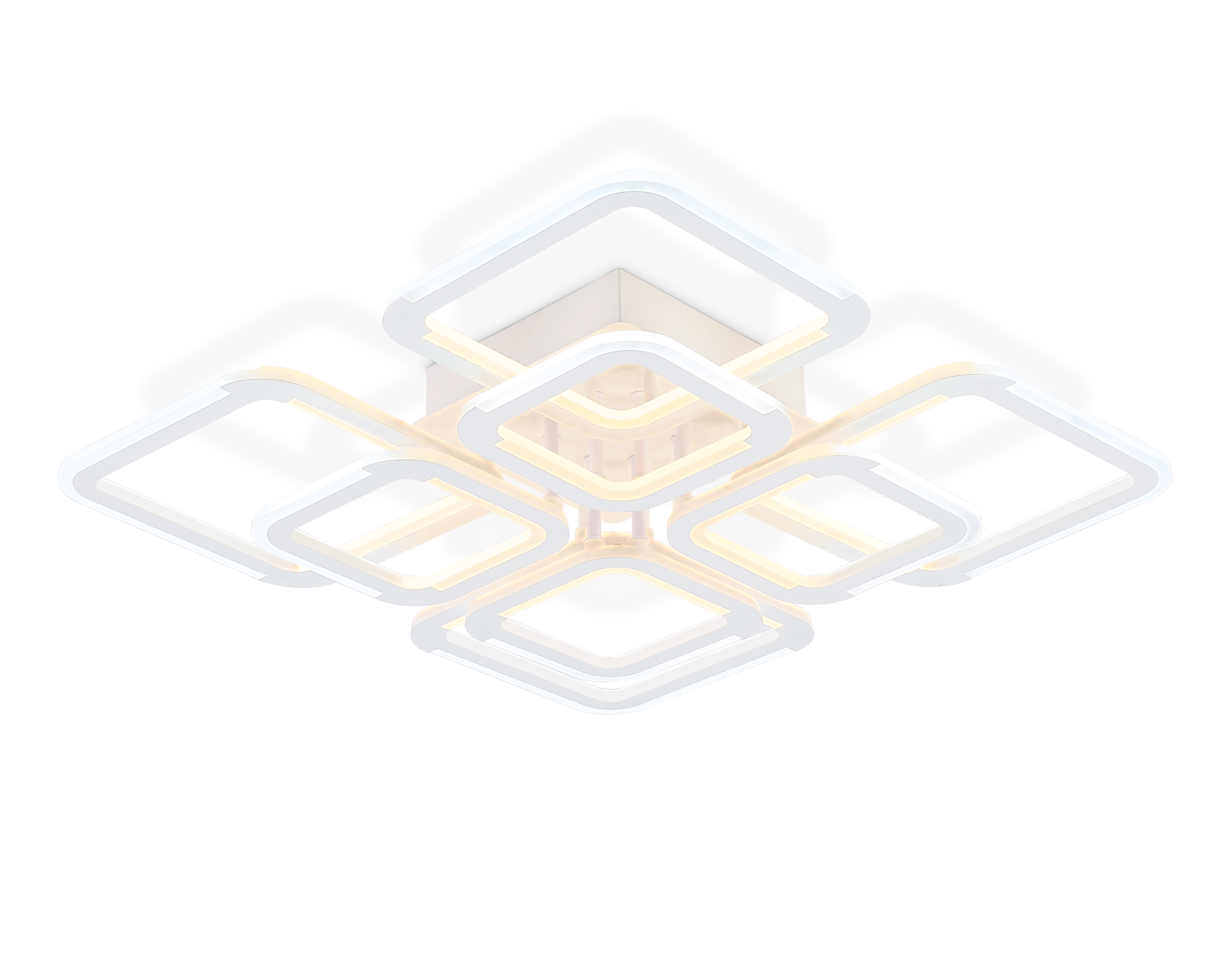 FA8950/4+4 WH белый 101W 3000-6000K 540*540*120 (ПДУ ИК)