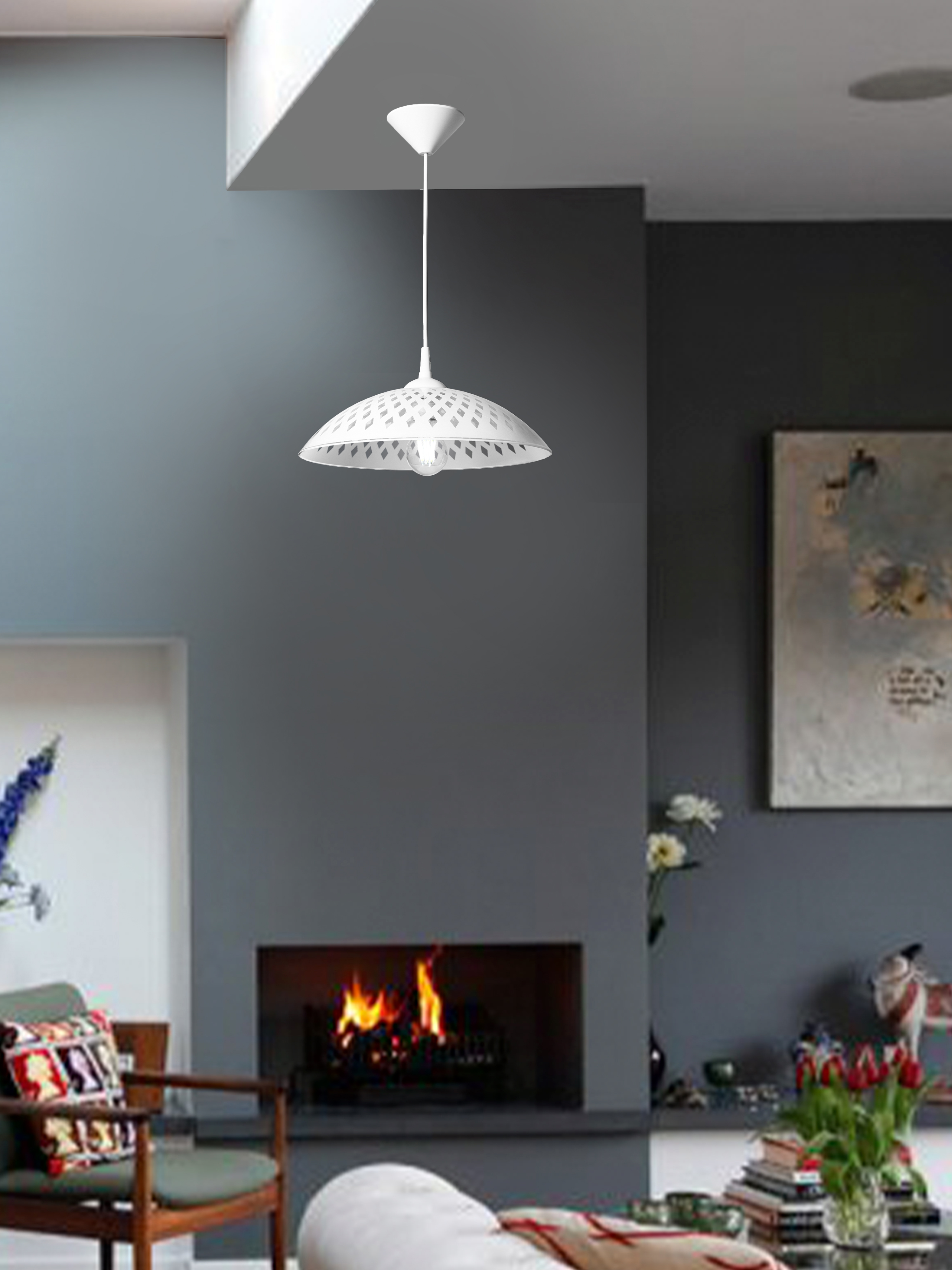 Подвесной светильник R1014-1P-350 WT 000040141