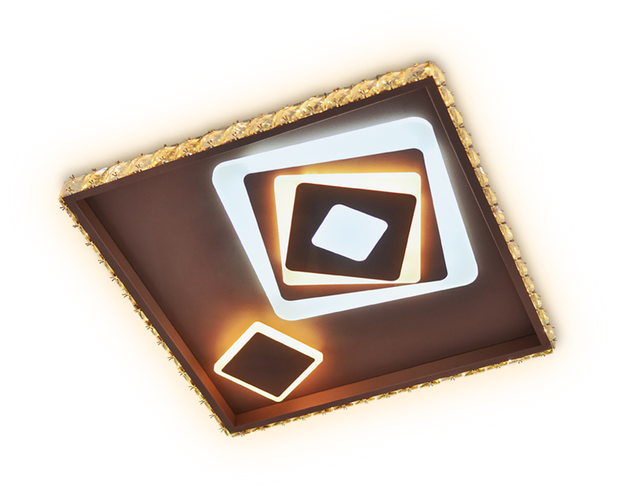 FA250 CF кофе 109W 490*490*65 (ПДУ РАДИО 2.4)