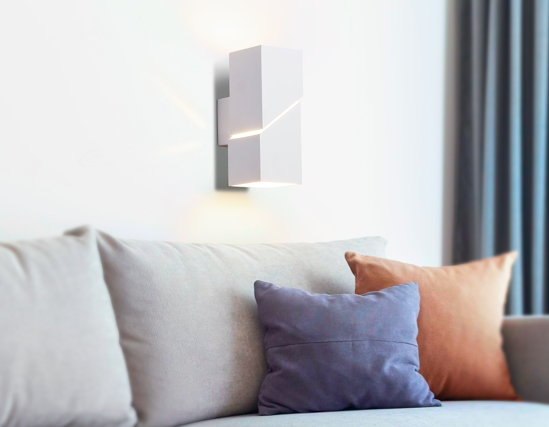 FW2474 WH белый G9 max 40W 155*60*90