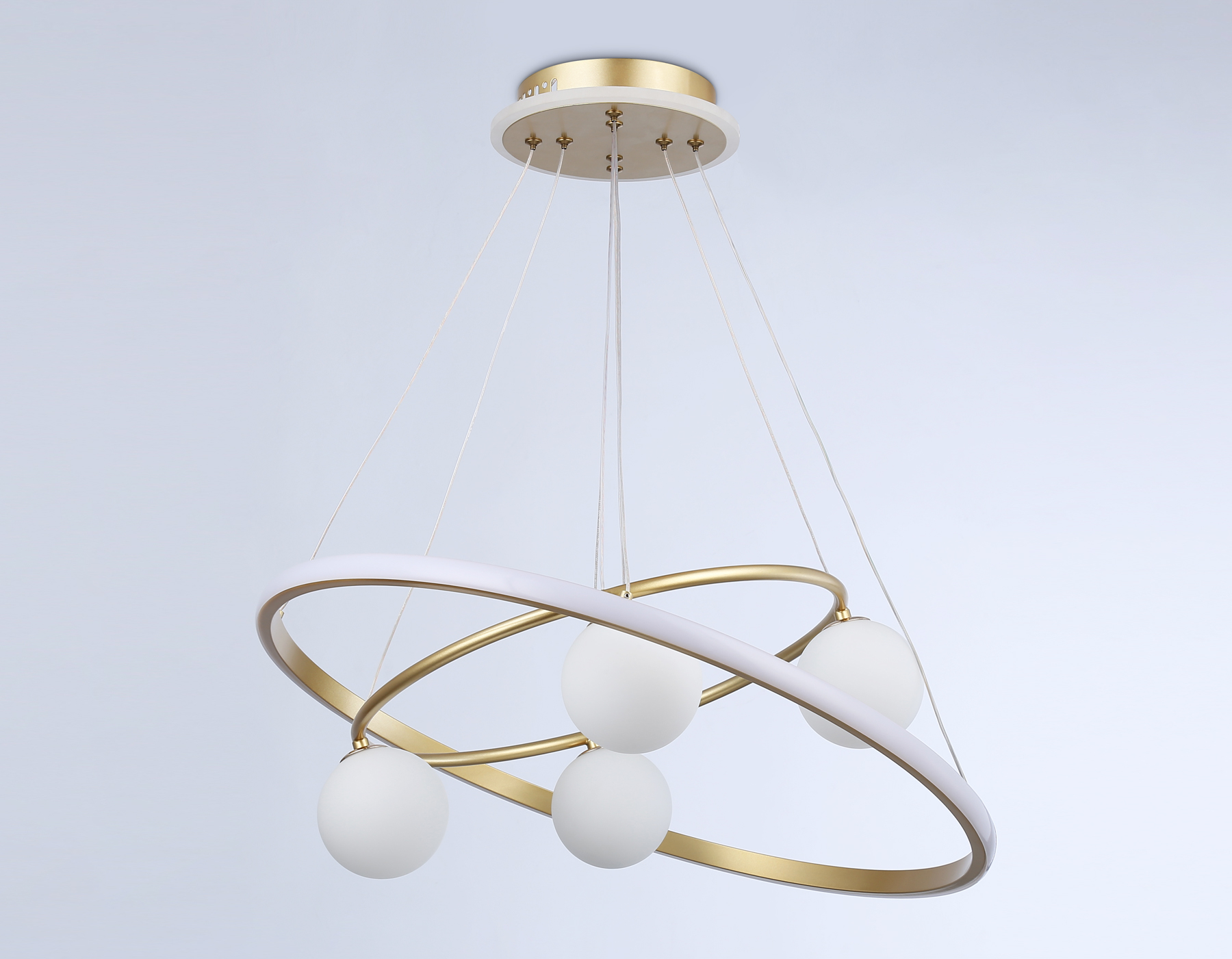 FL66324/1+4 GD золото 69W 3000K-6400K+G9/4 D600/400*1200 (ПДУ ИК)