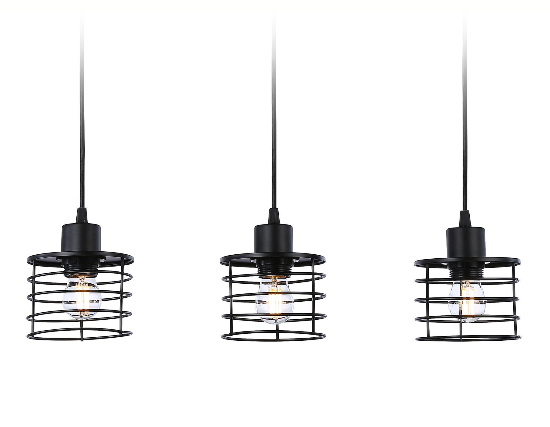 TR8075/3 BK черный E27*3 max 40W 582*120*1040