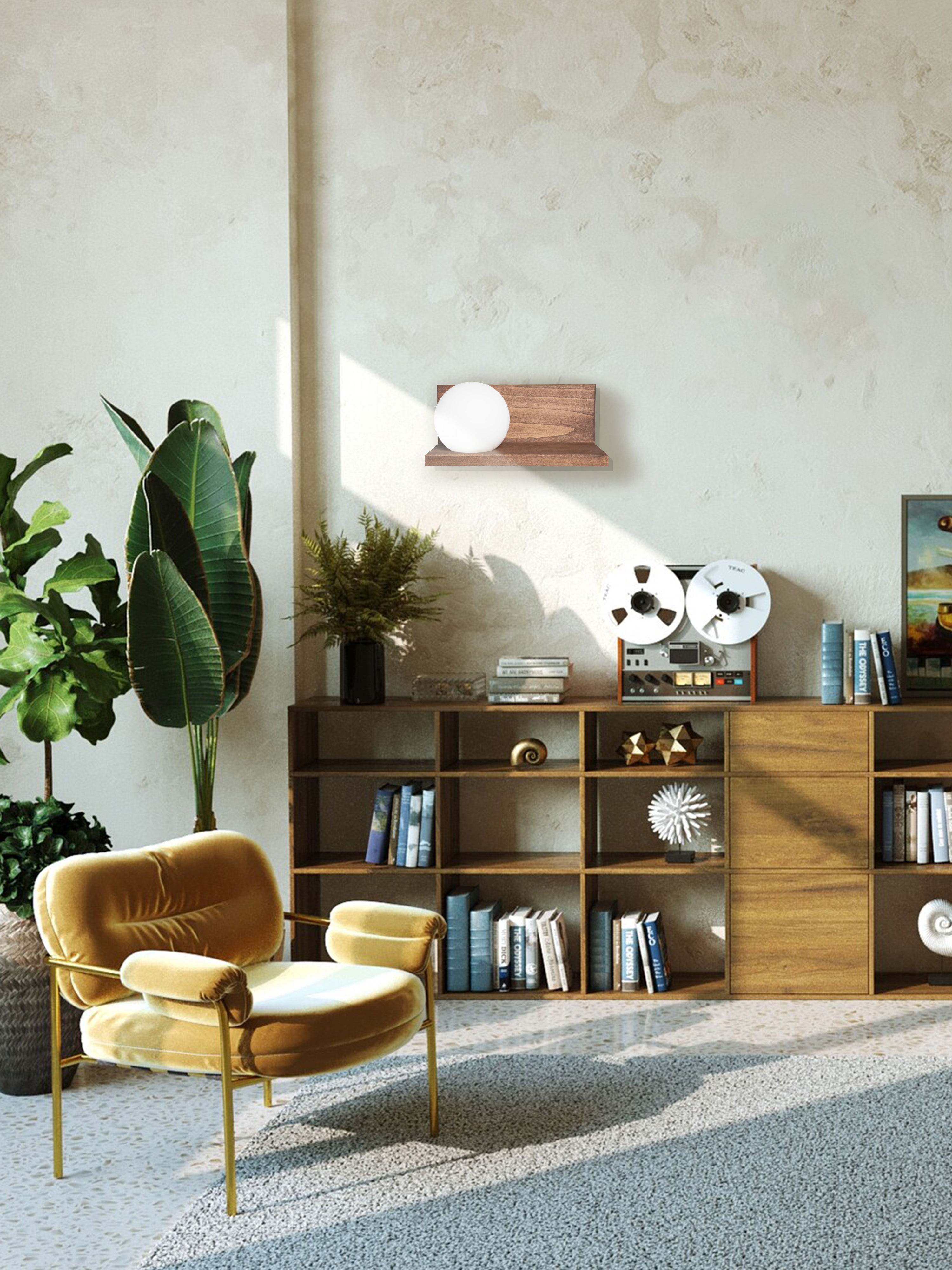 Настенный светильник 6426-Left-1W PR 000037273