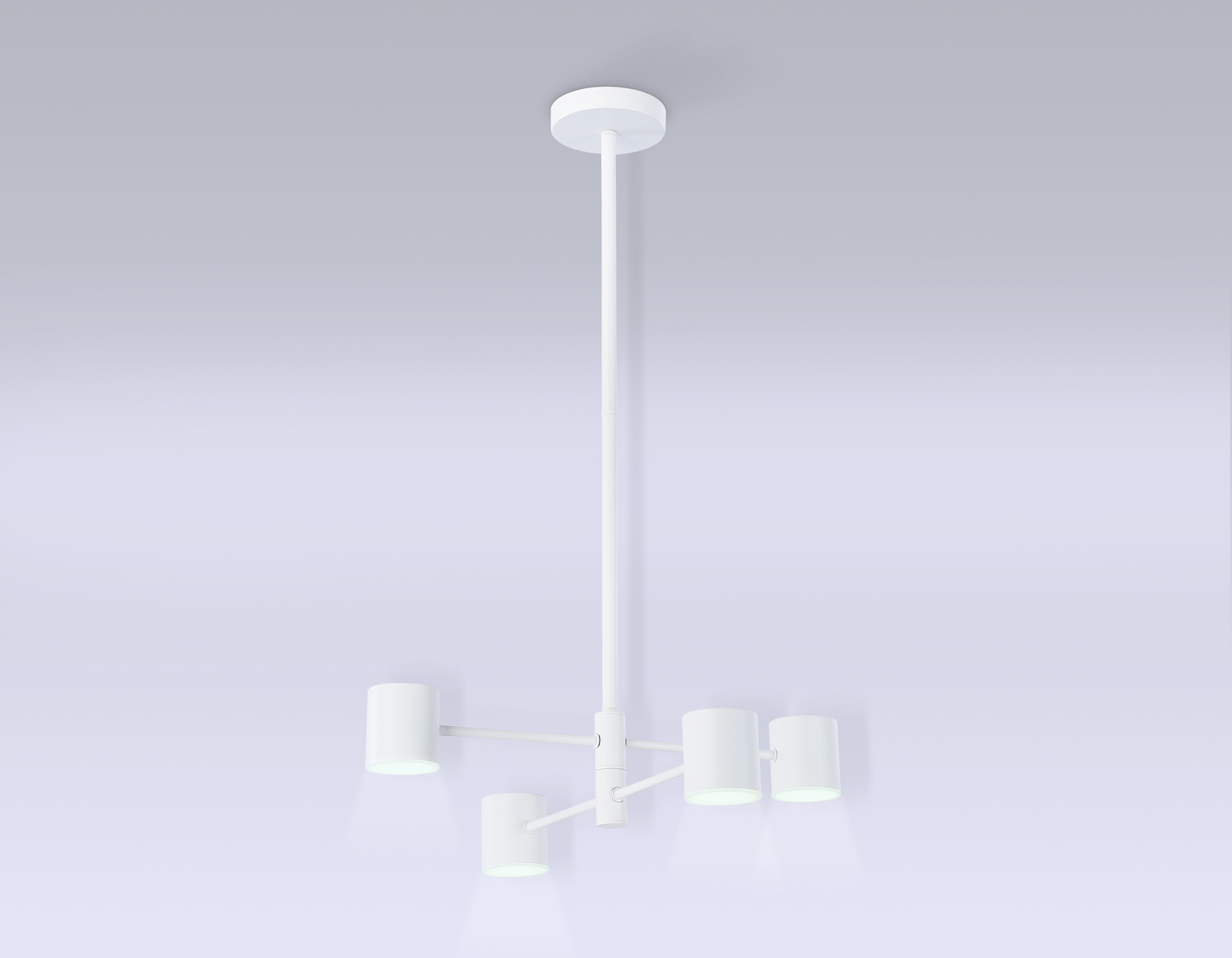 FL51705/4 WH белый 3000K/4200K/6400K 20W D500*780 (Без ПДУ)