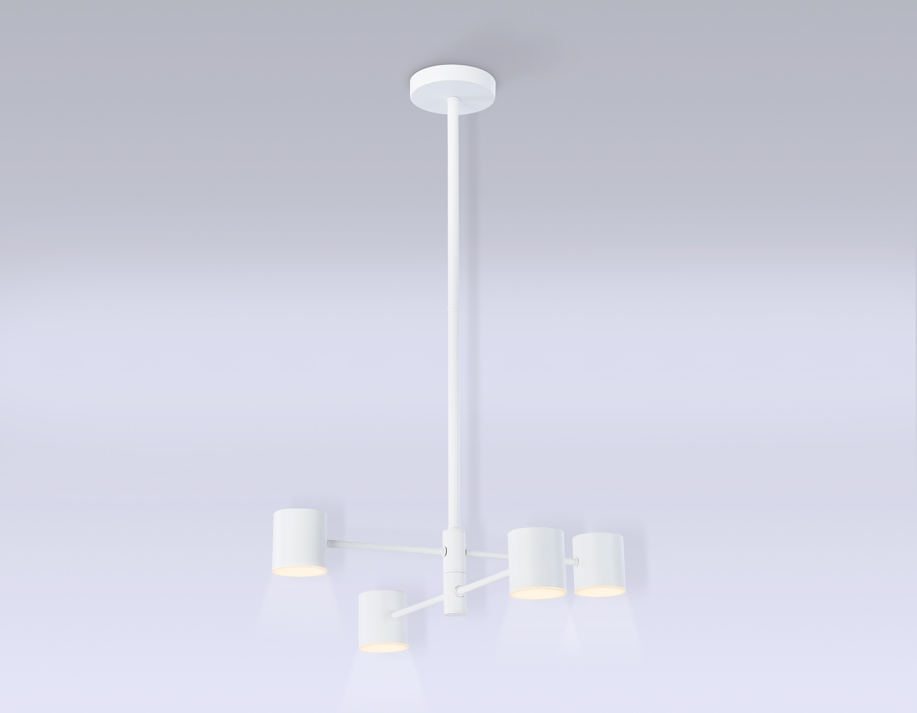 FL51705/4 WH белый 3000K/4200K/6400K 20W D500*780 (Без ПДУ)