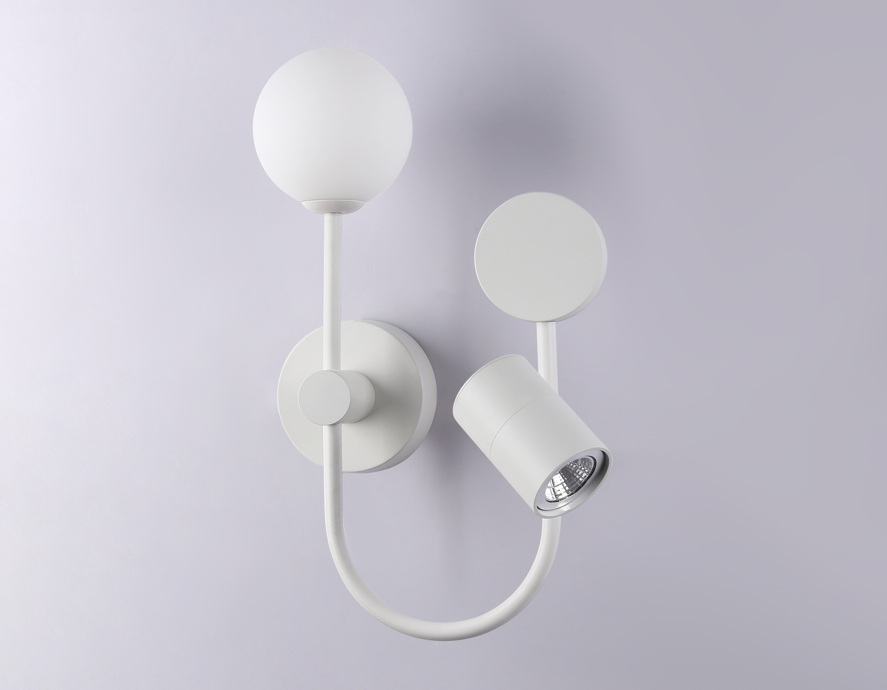 FL66388/3 WH белый 4W 4200K+G9+GU10 378*200*100